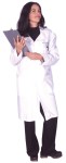 Includes: White poly-cotton lab coat with two pockets and the Doctors Funny Name Imprint. One size fits most.