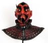 This is the Evil Dude! Full over the head latex mask, latex character shoulder cover.