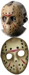 Celebrate your love for Friday the 13th with this EVA foam Jason Voorhees Adult PVC Hockey Mask! Fits most adults.