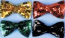 Sequin Bow Tie - Shiny, satin bow tie covered with sparkling sequins and attached with an elastic strap. Beautiful colors to choose from.  