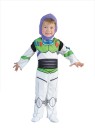 Toy Story Buzz Lightyear Child Costume - This standard child Buzz Lightyear costume includes printed body suit with attached hood.