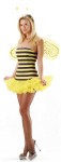 Includes: Tube Dress with petticoat skirt, headpiece and wings.  Fishnet pantyhose and footwear are not included.