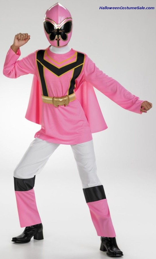 Pink ranger child costume.