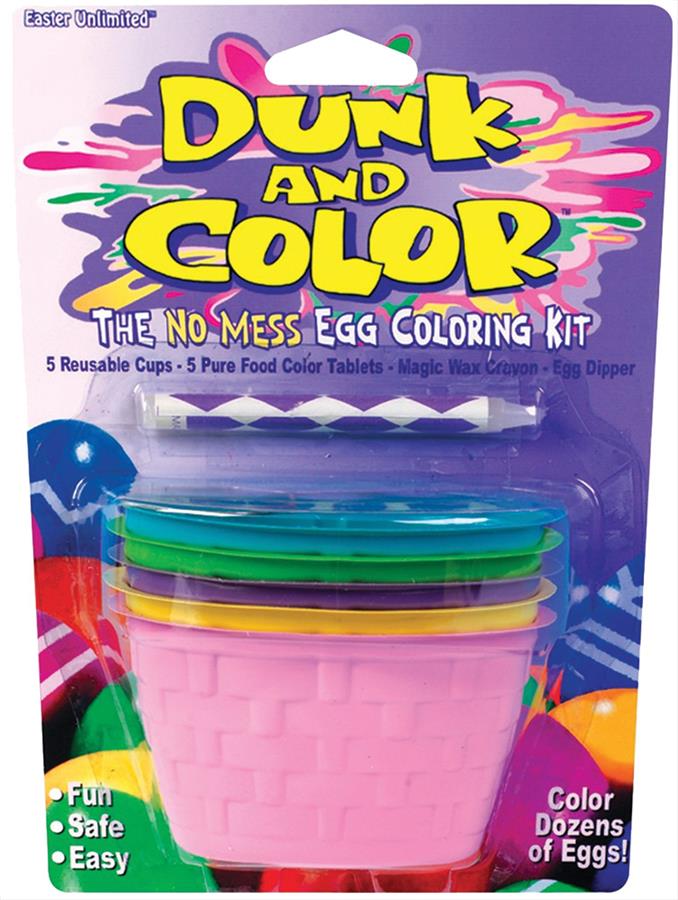 Easter Egg Dye Color Cups Kit