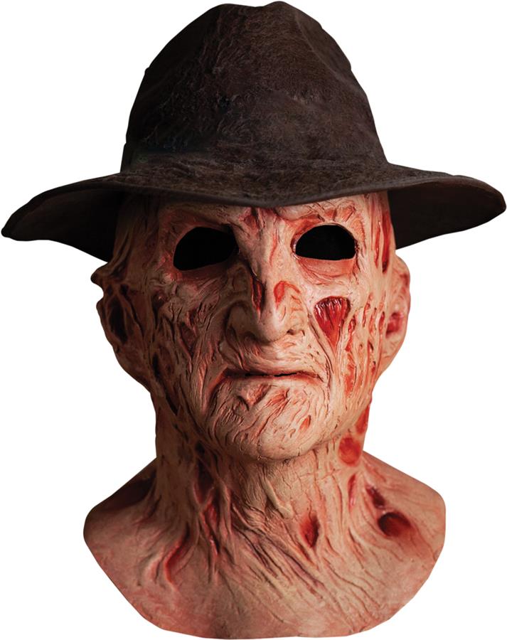 Deluxe Freddy Mask With Hat - A Nightmare On Elm Street 4
