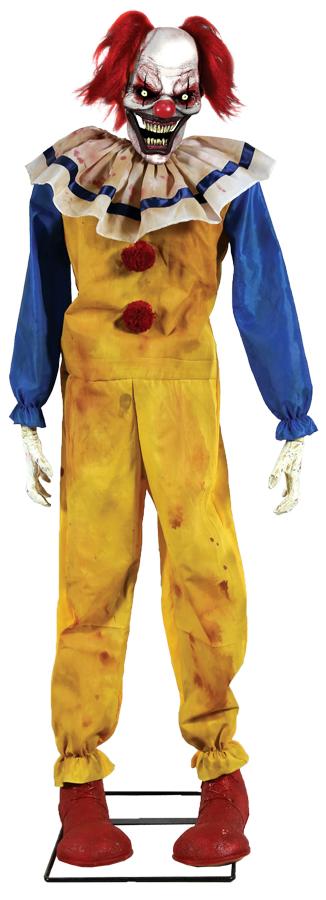 TWITCHING CLOWN ANIMATED PROP