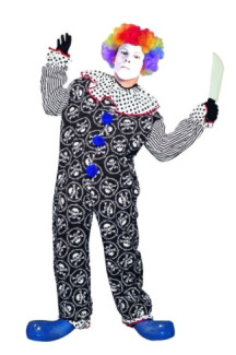 SCARY CLOWN ADULT COSTUME