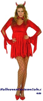 SEXY SHE DEVIL ADULT PLUS SIZE COSTUME