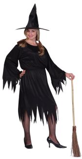 CLASSIC WITCH ADULT COSTUME- PLUS SIZE