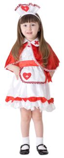 Caped Nurse Toddler Costume