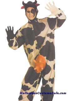 COMICAL ADULT COW COSTUME