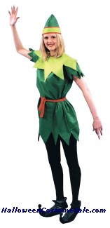 LADY PETER PAN ADULT COSTUME