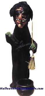 WITCH MASCOT ADULT COSTUME - AS PICTURED