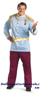 DELUXE PRINCE CHARMING ADULT COSTUME - PLUS SIZE