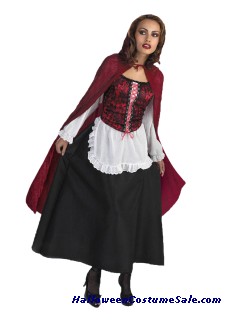 LITTLE RED RIDING HOOD ADULT COSTUME