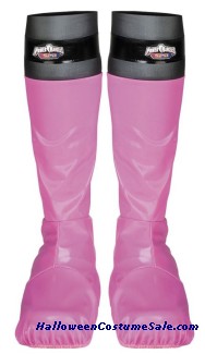 PINK RANGER BOOT COVERS