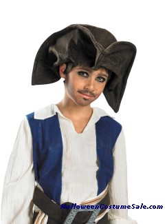 Disney Child Jack Sparrow Pirate Hat