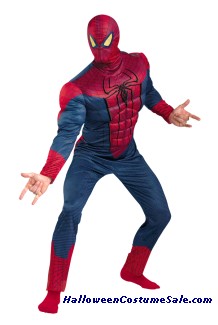 SPIDER-MAN CLASSIC MUSCLE PLUS SIZE ADULT COSTUME