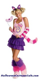 THE CHESHIRE CAT ADULT COSTUME - MEOW!