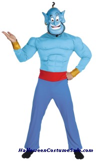 GENIE MUSCLE CHEST ADULT COSTUME