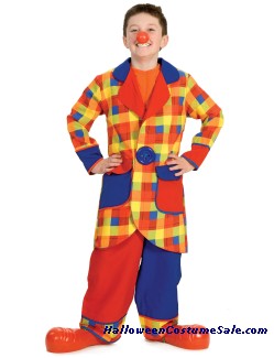 CLUBBERS THE CLOWN CHILD COSTUME