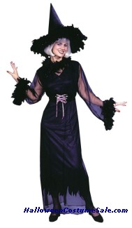 FEATHER WITCH ADULT COSTUME - PLUS SIZE