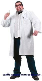 DR. COAT ADULT COSTUME  - PLUS SIZE