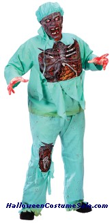 ZOMBIE DOCTOR ADULT PLUS SIZE COSTUME