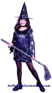 IM A LITTLE WITCHY CHILD COSTUME