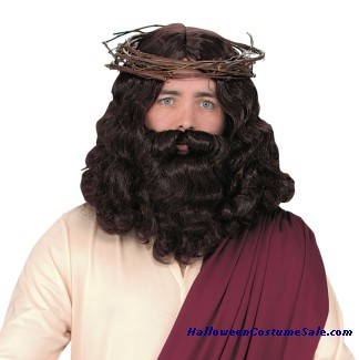 JESUS WIG WITH BEARD