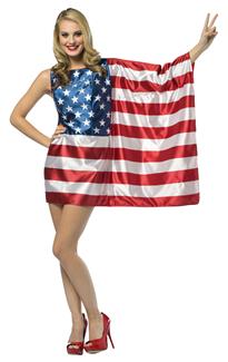 Womens Flag Dress USA