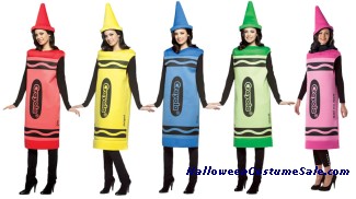 Crayola Crayon Adult Female Costume