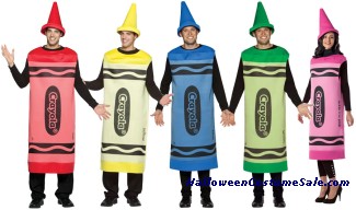 Crayola Crayon Adult Male Costume