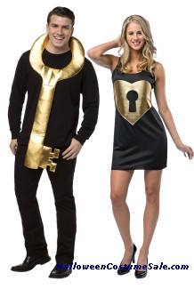 KEY TO MY HEART COUPLES ADULT COSTUME