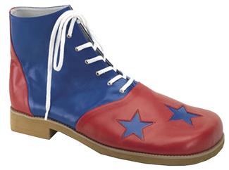 CLOWN SHOES WITH STAR TOES