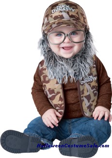 DUCK D BABY UNCLE SI INFANT COSTUME