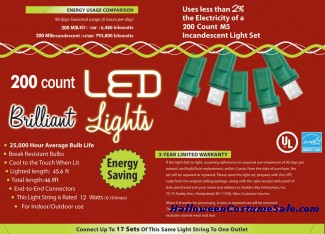 200L M5 PURE WHITE HOLIDAY LIGHTS