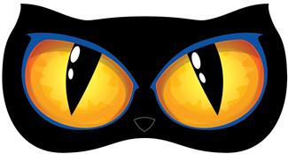 Animated Lighted Cat Eyes