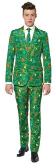 CHRISTMAS TREE GREEN SUIT ADULT COSTUME