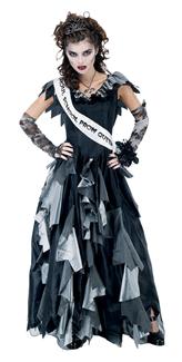 ZOMBIE PROM QUEEN WOMENS ADULT COSTUME