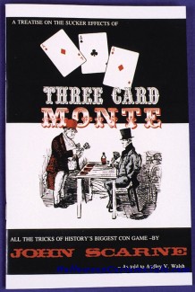 3-CARD MONTE BOOK