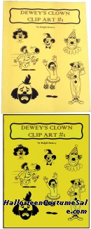 DEWEYS CLOWN CLIP ART #1