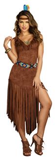 HOT ON THE TRAIL ADULT WOMENS COSTUME