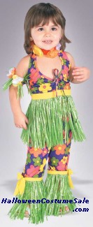 Hula Girl Toddler Costume