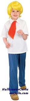 SCOOBY DOO FRED CHILD COSTUME