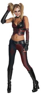 Womens Harley Quinn Costume - Arkham City