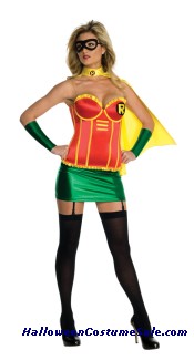 ROBIN FEMALE DELUXE ADULT COSTUME