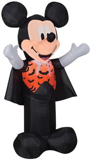 Airblown Mickey As Vampire
