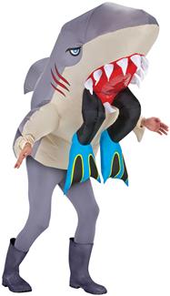 SHARK WITH LEGS ADULT COSTUME