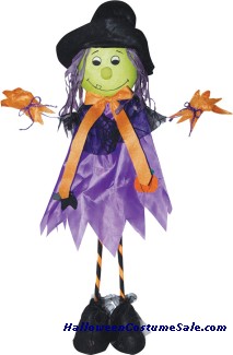 28 INCH STANDING SCARECROW WITCH PROP